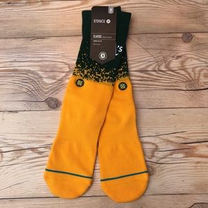 Stance MLB Oakland A’s “Athletics Fade” Crew Socks
